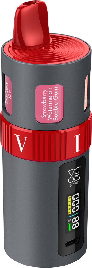 VOOM 5 Multi Flavour Vape Strawberry Series