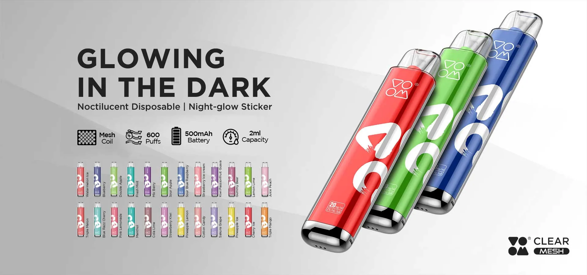 VOOM Clear Disposable Vape