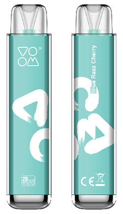 VOOM Labs Clear Disposable Blue-Razz-Cherry