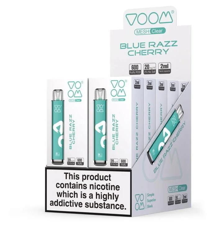 VOOM Clear Disposables Packaging