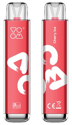 VOOM Labs Clear Disposable Cherry-Ice
