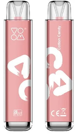 VOOM Labs Clear Disposable Cotton-Candy