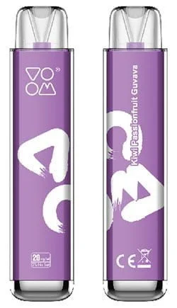 VOOM Labs Clear Disposable Kiwi-Passionfruit-Guava