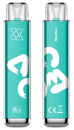 VOOM Labs Clear Disposable Menthol
