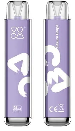 VOOM Labs Clear Disposable Sakura-Grape
