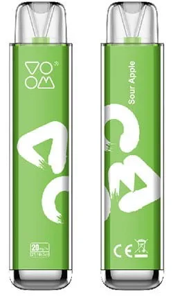 VOOM Labs Clear Disposable Sour-Apple
